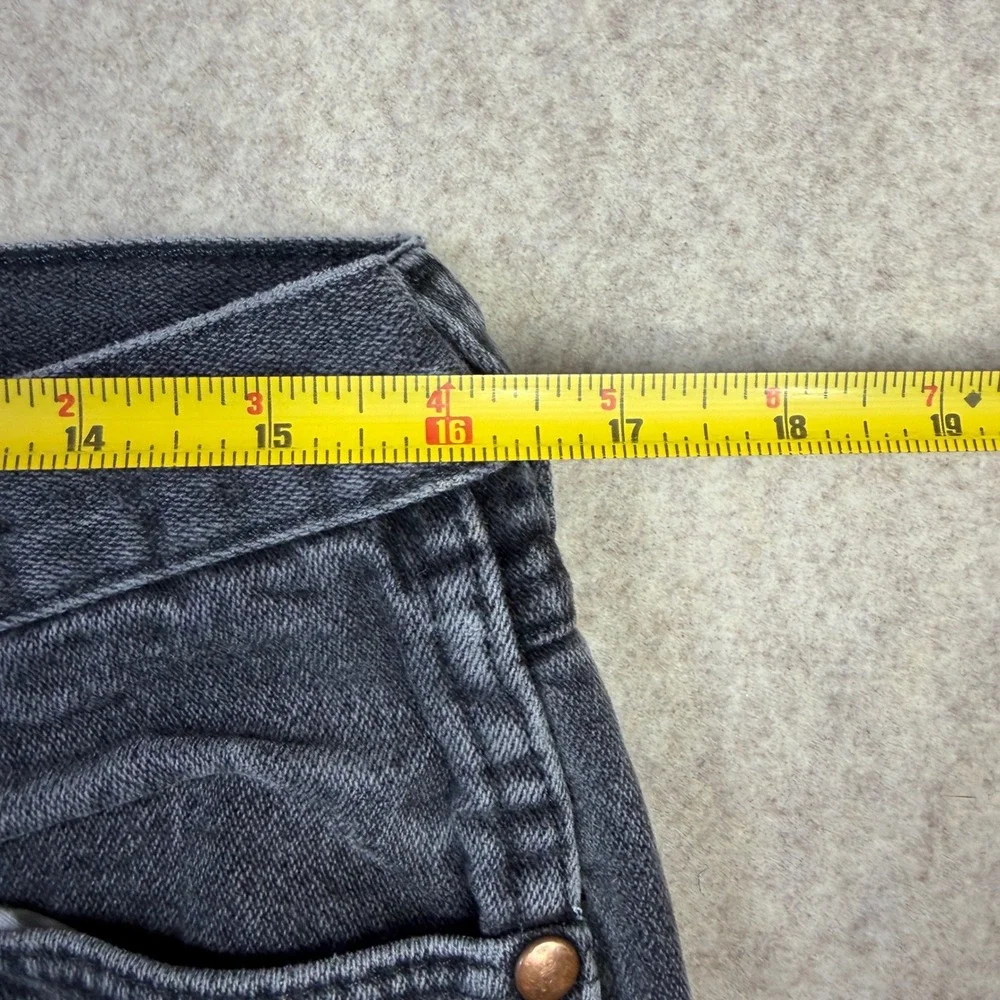 Wrangler Cowboy Cut 13MWZWK Black Denim Jeans Mens 34x36 Regular Straight Leg